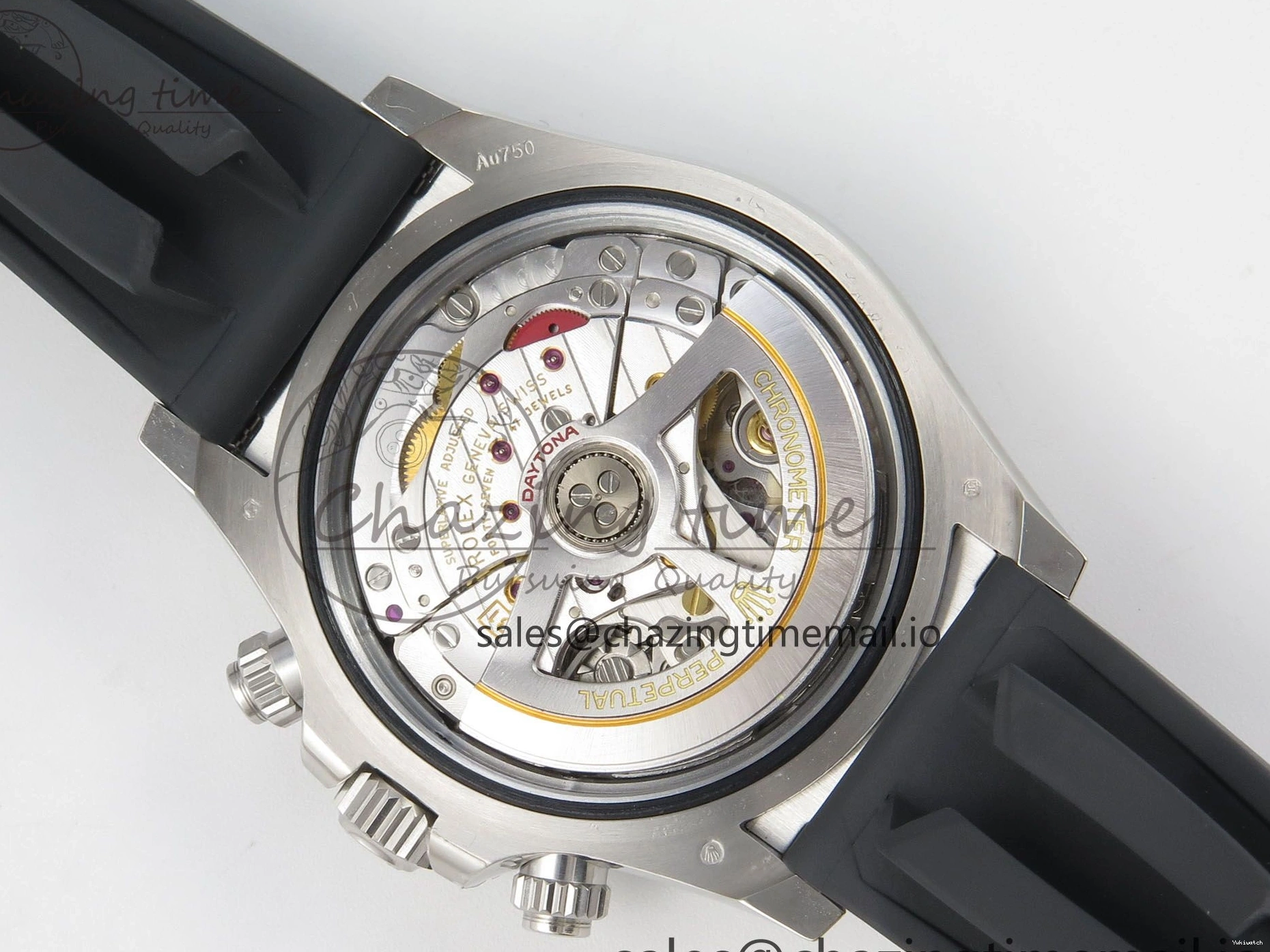 VS4131 Oysterflex Strap Gray VSF Best Black on Edition Daytona Dial V2 (Weighted) 1:1 126519 0225